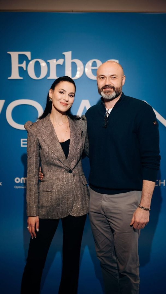 Маша Ефросинина с мужем