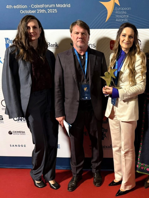 На цьогорічній премії у Мадриді “Новий Зір” змагався із провідними європейськими клініками і зрештою переміг у номінації “Стійкість системи охорони здоров’я та управління кризами”