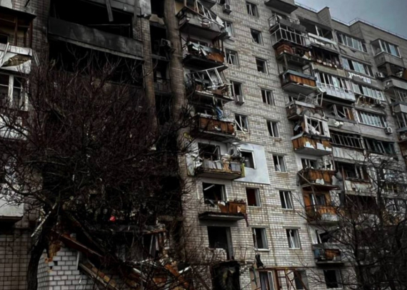 Обстрел Вышгорода 