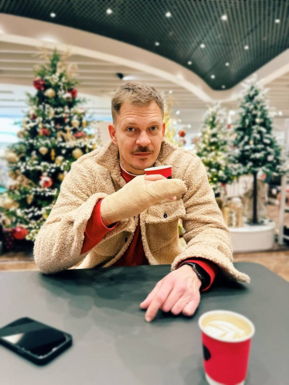 Ісаєнко розповів, що планує розвиватися не лише як актор, а й як підприємець