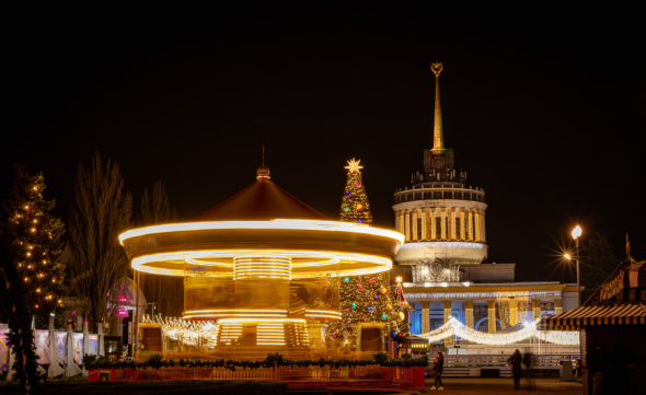 Зимняя страна на ВДНХ: какие развлечения предлагают киевлянам и гостям столицы в период рождественско-новогодних праздников