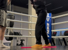 Леся Никитюк показала видео, на котором занималась боксом