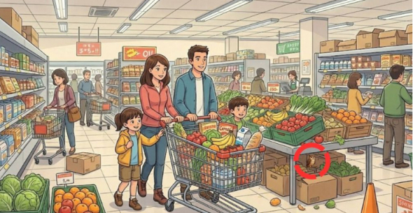 Головоломка: сможете найти сову в супермаркете за 9 с