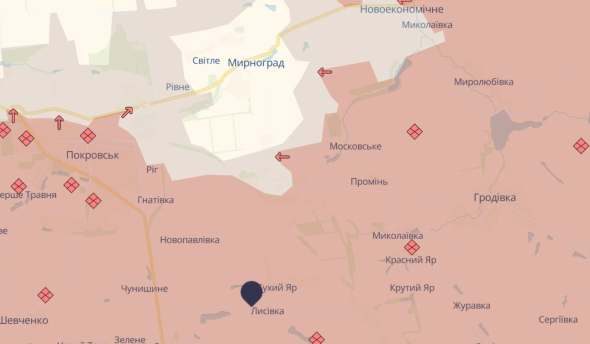 Россияне оккупировали пять и просунулись возле трех населенных пунктов Донеччины