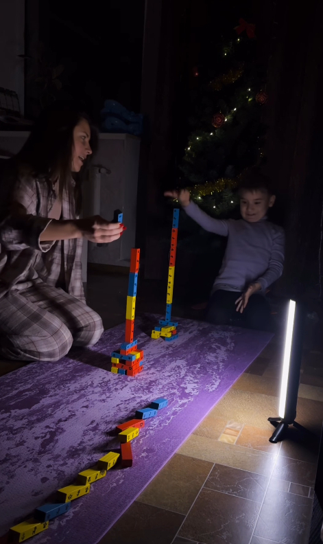 Антонина Хижняк с сыном