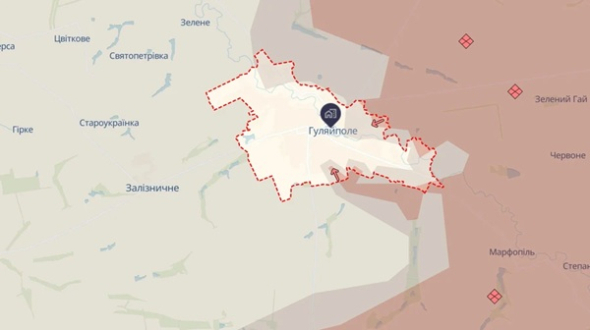 Росіяни просунулися у Гуляйполі