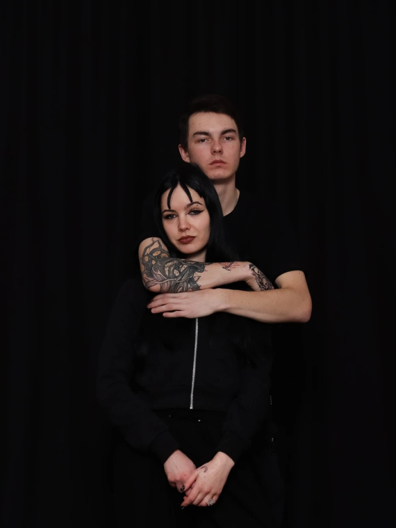 Кажанна с парнем