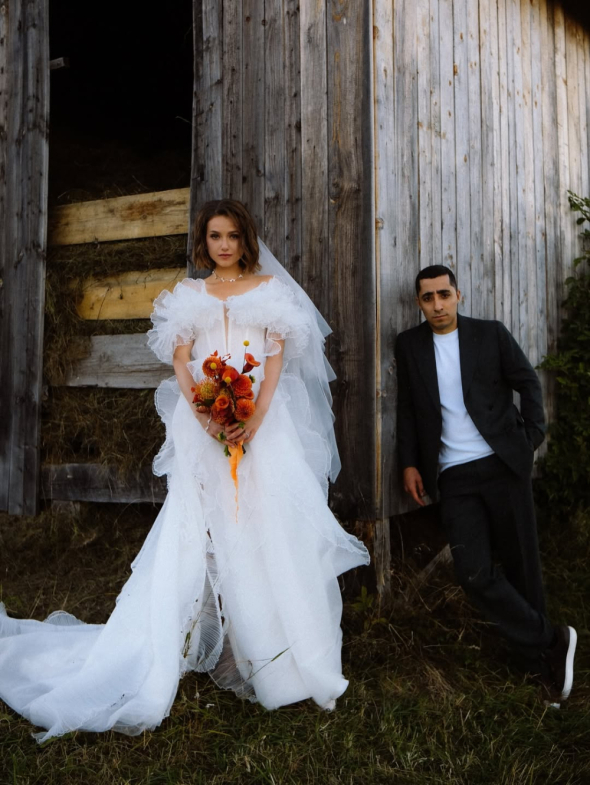 Амил Насиров с женой