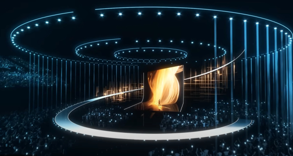 Главная сцена Евровидения в Вене