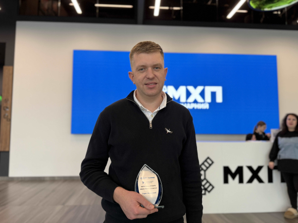 Тарас Яцунський, директор Золочівської центральної районної лікарні, здобув перемогу з проєктом "Посмішка ветерана"