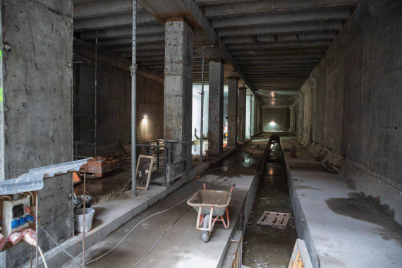 Киев ускорил строительство метро на Виноградар