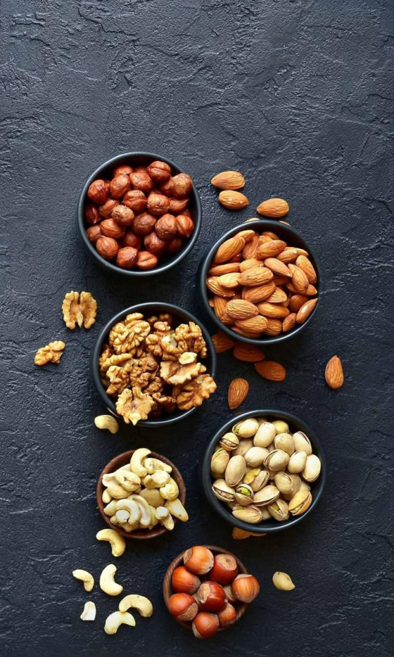 Види горіхів, які позитивно впливають на тиск