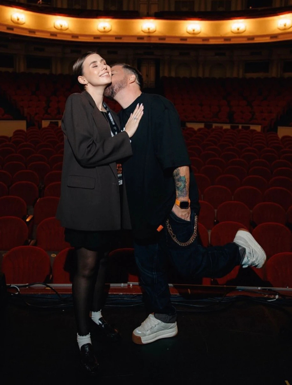 Сергей Танчинец с любимой