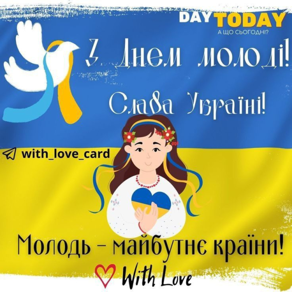 День молоді в Україні 12 серпня: красиві листівки та щирі вітання