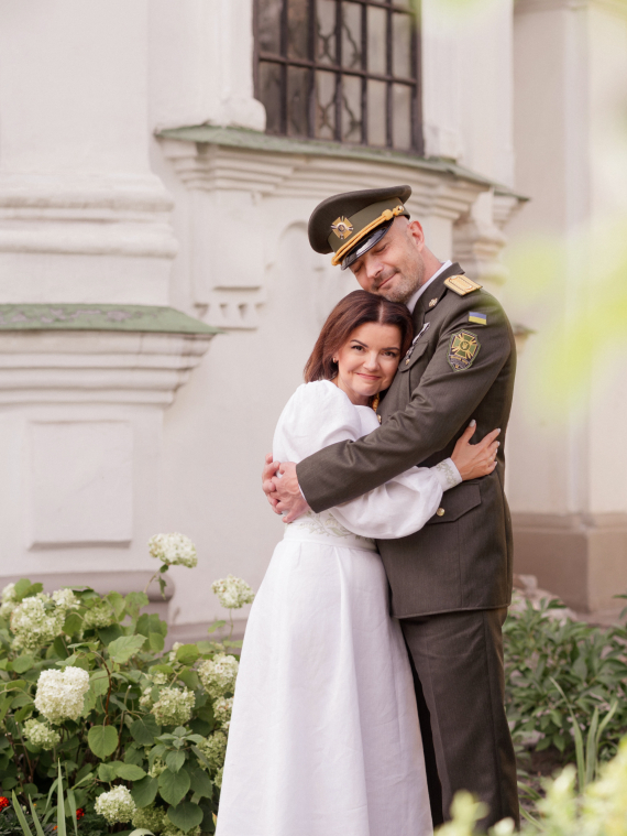 Марічка Падалко з чоловіком
