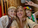 Елена Кравец с детьми