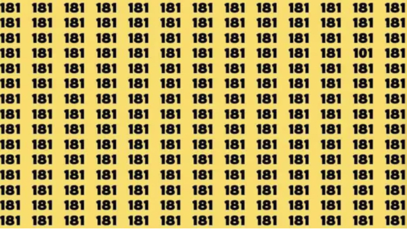 Проверьте свою внимательность: найдите число 101 за 10 секунд