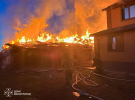 Рятувальники ліквідували пожежу після атаки на Вінниччину