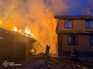 Рятувальники ліквідували пожежу після атаки на Вінниччину