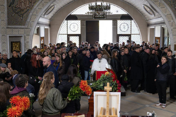 Церемонія прощання із Олександром Венею Венедчуком