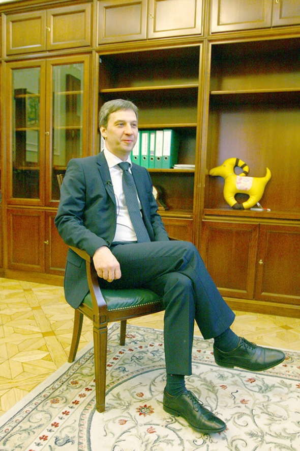 Заместитель председателя Национального банка Украины Олег Чурий: "Заложенный в бюджете курс является расчетной величиной, которая построена на прогнозах Международного валютного фонда"