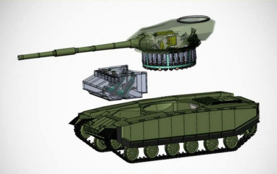 Эскизы танка "Тирекс"