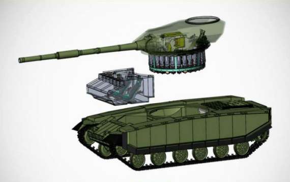 Ескізи танка "Тірекс"