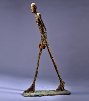 Скульптура "Людина, що крокує I" (1961), Альберто Джакометті 
