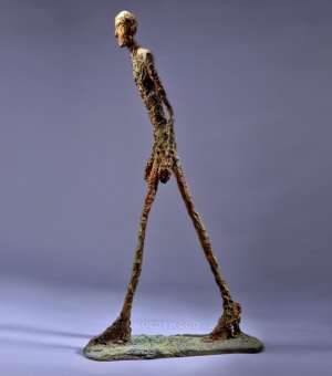 Скульптура "Шагающий человек I" (1961), Альберто Джакометти