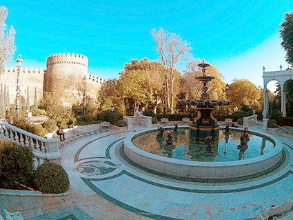 Сад філармонії в Баку