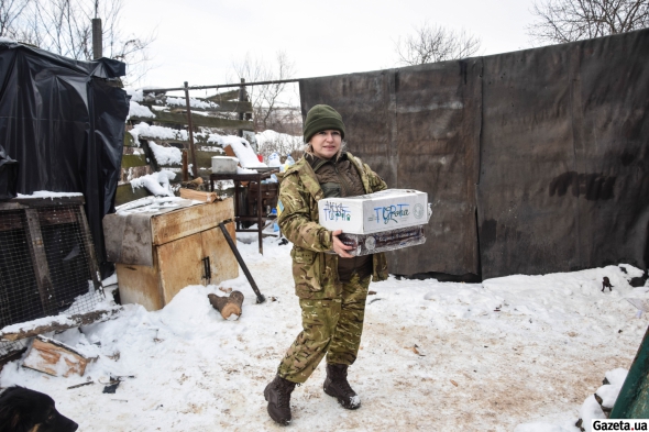 Волонтери привезли допомогу в Грузинський Національний Легіон