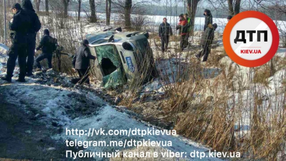 Под Киевом в ДТП пострадали ность автомобилей
