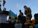 Вшанування пам'яті осіб, що загинули під час Революції Гідності. Львів, Личаківське кладовище. 20 лютого 2017