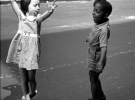 Танцы на улицах Нью-Йорка, 1940-е гг.