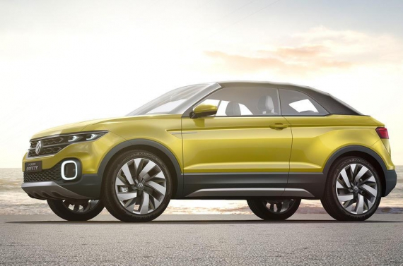Концепт Volkswagen T-Cross Breeze 2016