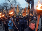 Факельное шествие памяти Шухевича прошло во Львове