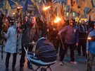 Факельное шествие памяти Шухевича прошло во Львове