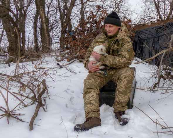 61-річний Леонід Матвіїв cлужить в "Айдарі" з березня 2015-го