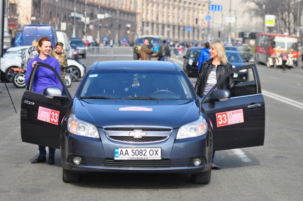 Большое женское ралли провели в Киеве 8 марта. Оно проходит 19 раз подряд.