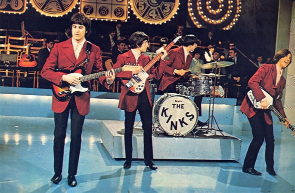Выступление группы The Kinks