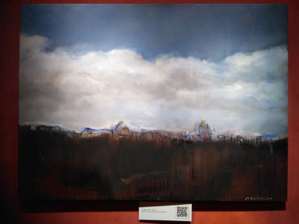 Картина "Хмари" Матвія Вайсберга, 2016 р.