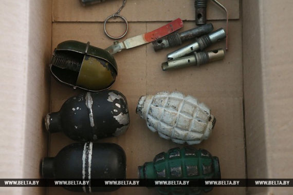 У задержанных бойцов "Белого легиона" обнаружили гранаты