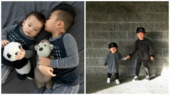 Малыши покорили сеть чувством стиля