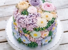 Торти з квітами ще смачніші