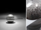 Французский дизайнер Лиана Ярославская в столах сочетает плексиглас и муранское стекло