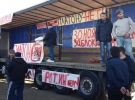 Российские дальнобойщики протестуют против системы "Платон"