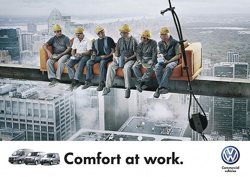 Volkswagen: "Комфорт для работы"