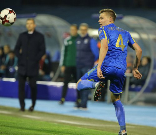 Микола Матвієнко дебютував у збірній України у матчі проти Хорватії