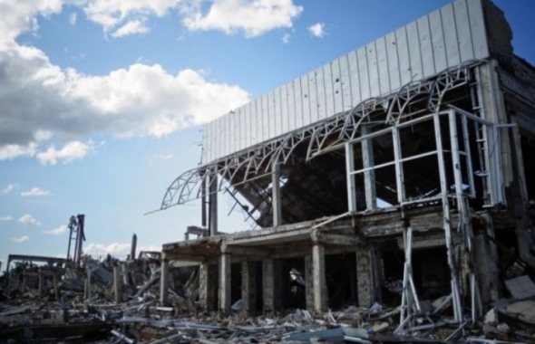 8 квітня 2014 року почались бої за Луганський аеропорт. Наші бійці стримували атаки терористів 146 днів