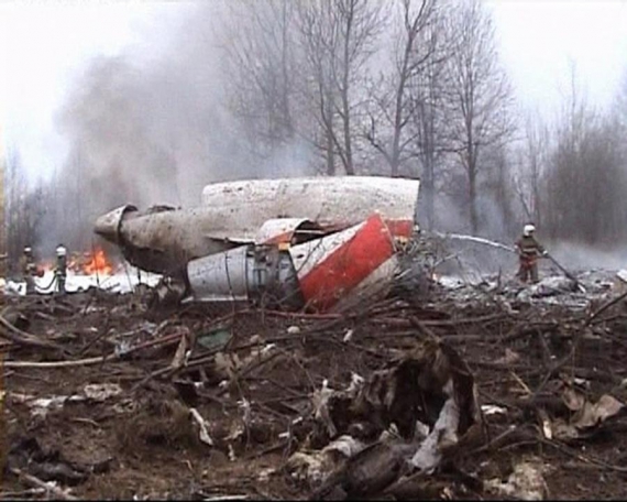 Російська авіакатастофа знищила політичну еліту Польщі